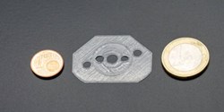 Dichtungen aus 2K-Silikon im additiven Prozess gefertigt (Bild: ViscoTec Pumpen- u. Dosiertechnik GmbH)