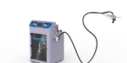 ViScaMix mit ViscoTec RD-Dispensern – für manuelle Vergussanwendungen (Bild: ViscoTec Pumpen- u. Dosiertechnik GmbH)