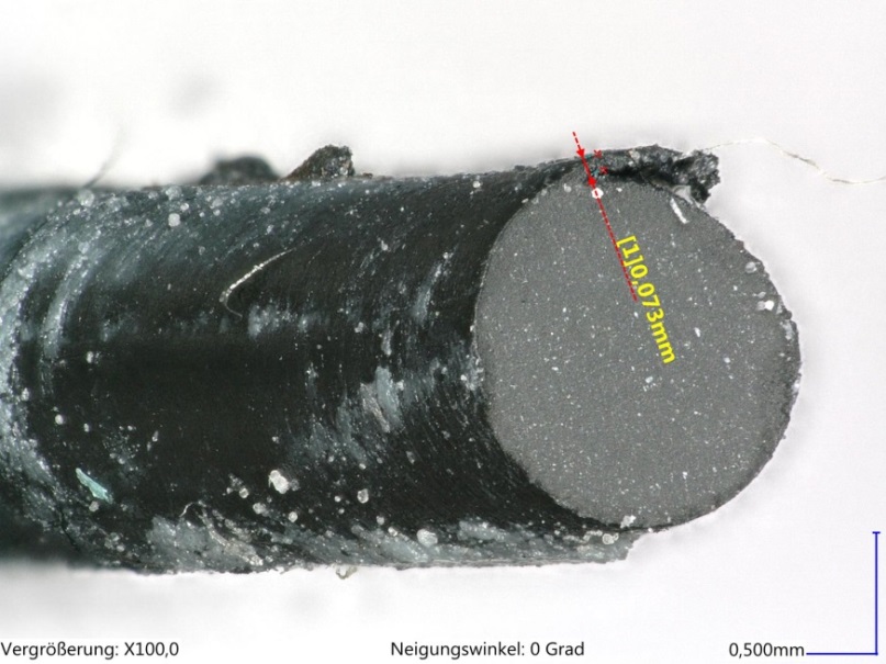 Bild 3: Typisches Schadensbild einer Spaltextrusion (Bild: O-Ring Prüflabor Richter GmbH)