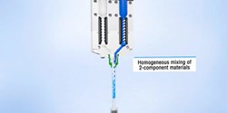 3D-Druck von 2K-Silikon als Film (Bild: ViscoTec Pumpen- u. Dosiertechnik GmbH)