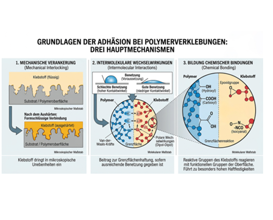 Einfluss der Plasmaaktivierung auf die Adhäsion von Polymeren